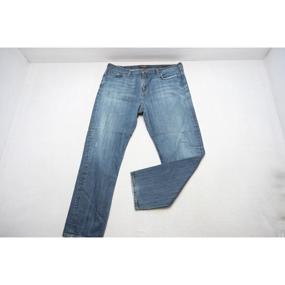 Lucky Brand 329 Classic Straight Premium Italian Denim Jeans Mens Sz 42 x 32 - Picture 2 of 10